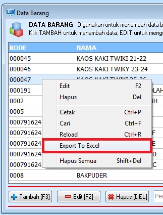 program kasir excel program kasir excel